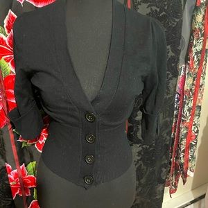 Womans size large cardigan sweater fits like a medium